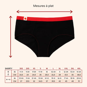 Shorty 3-in-1 Menstrual Underwear
