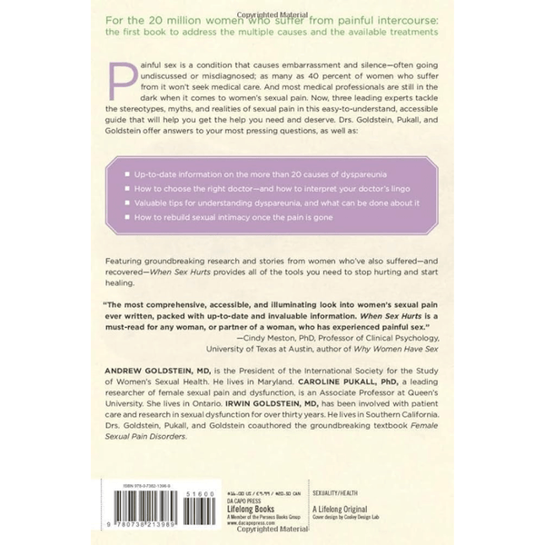 When Sex Hurts: A Woman's Guide to Banishing Sexual Pain - Andrew Goldstein, Caroline Pukall, Irwin Goldstein - Floravi